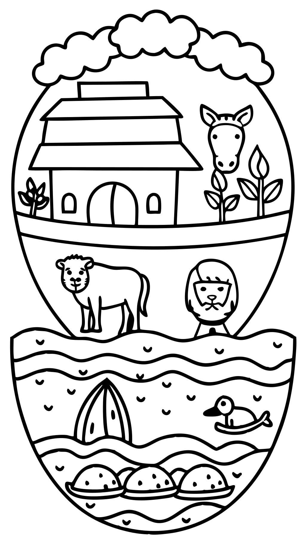 simple bible coloring pages